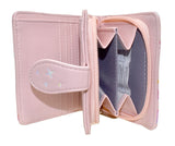 Small Zipper Wallet Unicorn Pink