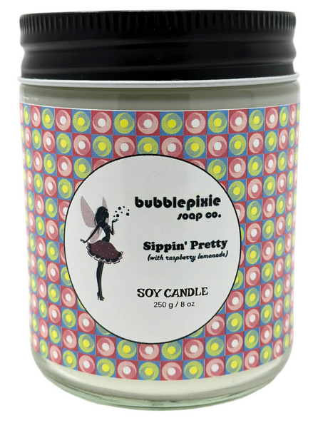 Soy Jar Candle Sippin Pretty