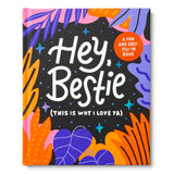 Hey Bestie Fill-In Keepsake Book