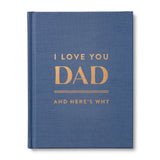 I Love You Dad Fill-In Keepsake Book