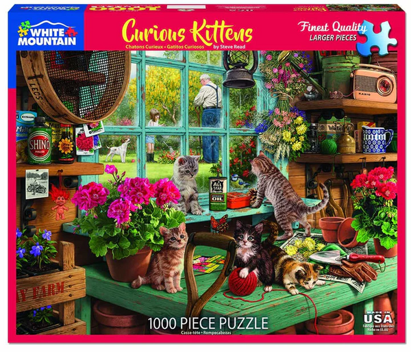 Curious Kittens 1000 PC Puzzle