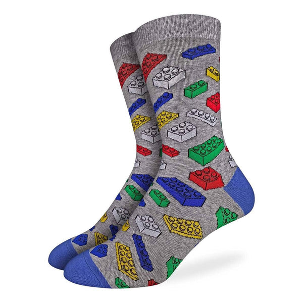 Good Luck Sock Men's Building Blocks Socks