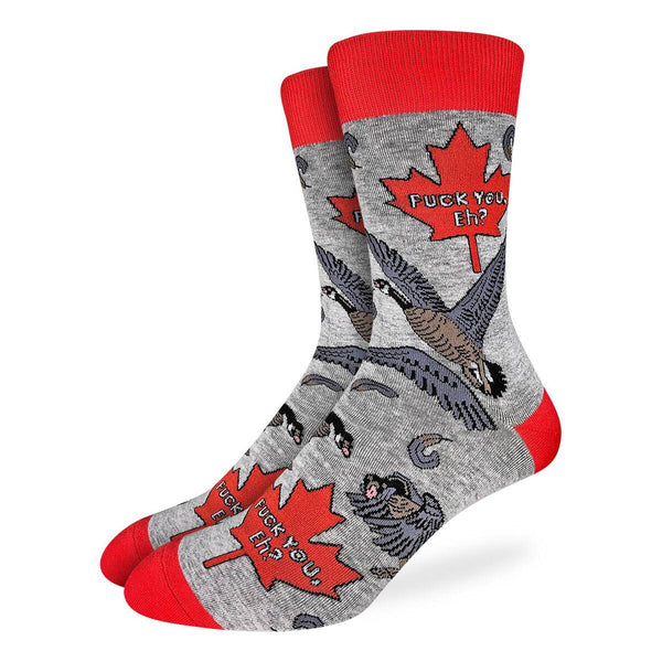 Good Luck Sock Men's Mean Canada Goose Socks