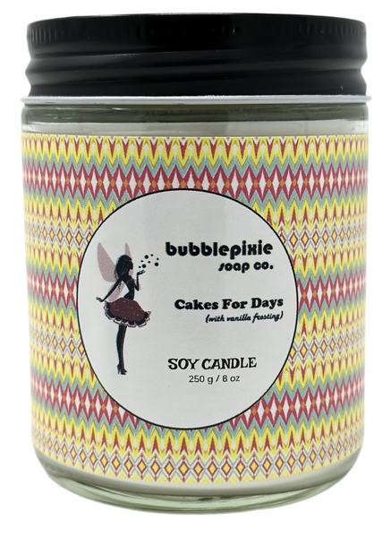 Soy Jar Candle Cakes For Days