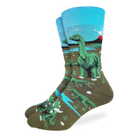 Good Luck Sock Men's Dinosaur World Socks