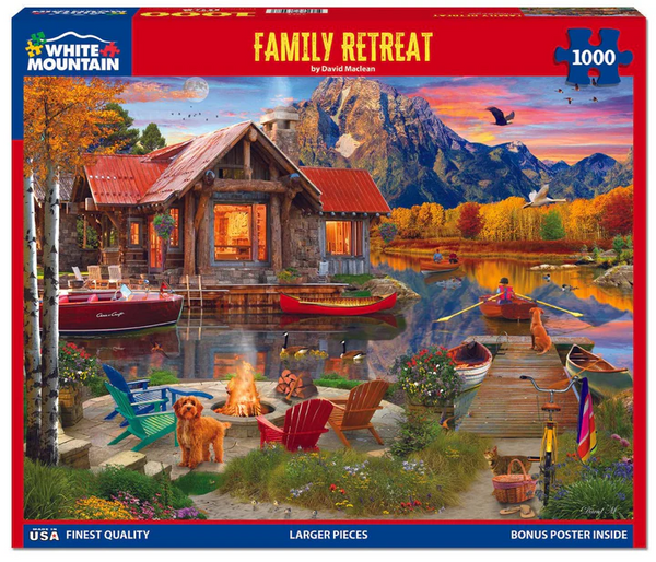 Family Retreat 1000 PC Puzzle