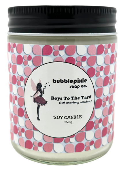 Soy Jar Candle Boys To The Yard