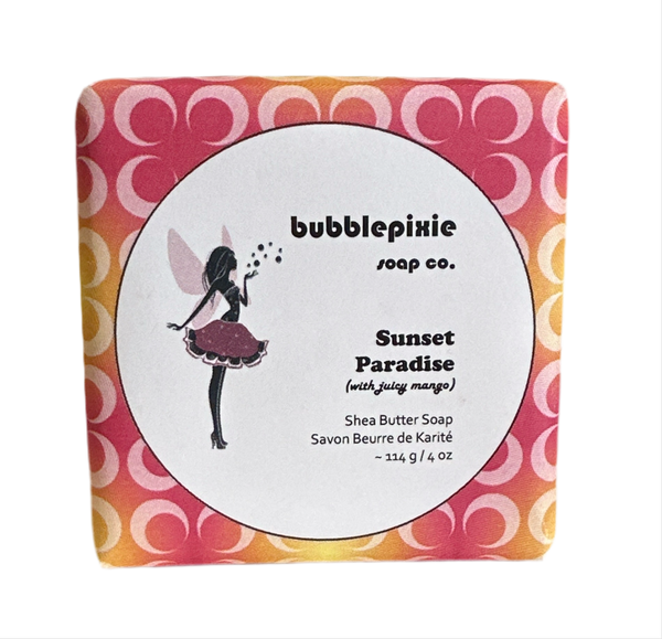 Shea Butter Soap Sunset Paradise