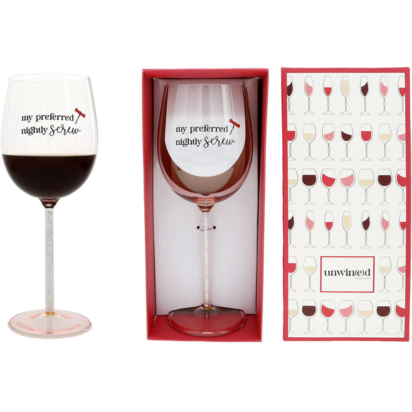 Unwin(e)d Wine Glass Nightly Screw