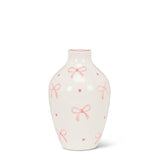 Pink Bows Vase Medium