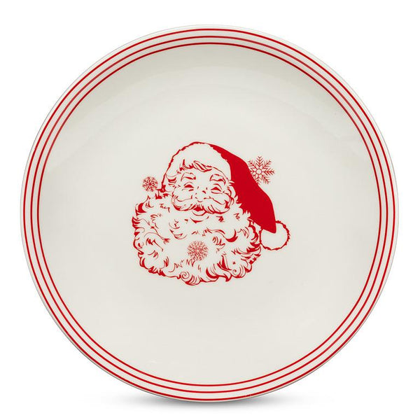Vintage Style Santa Side Plate
