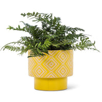 Diamond Planter Yellow