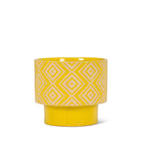 Diamond Planter Yellow