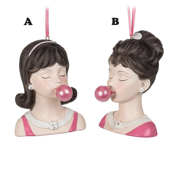 Bubblegum Lady Ornament