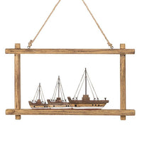 Sailboat Wall Decor Triple