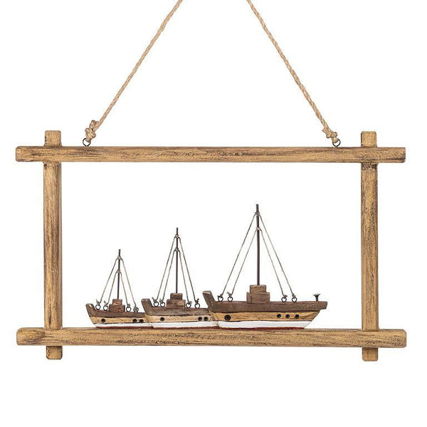 Sailboat Wall Decor Triple