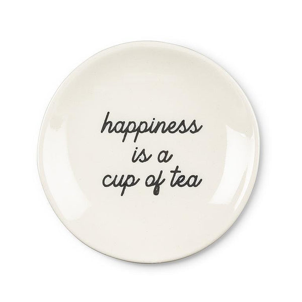 Happiness Is A Cup Of Tea Teabag/Spoon Holder