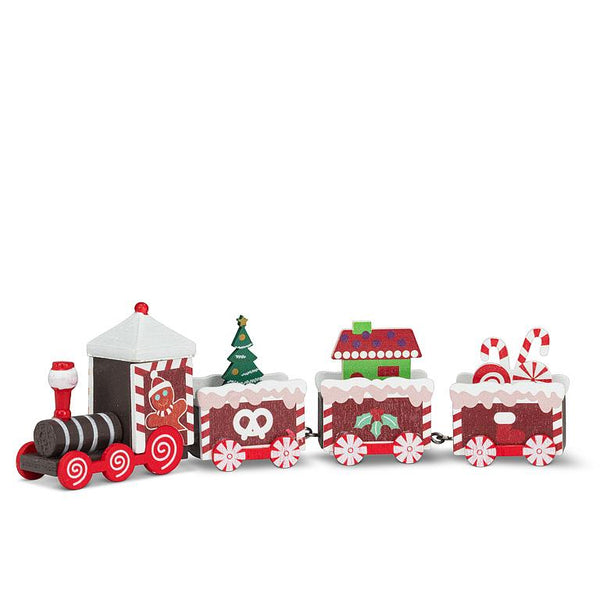 Wooden Train Set w/Sweets Small
