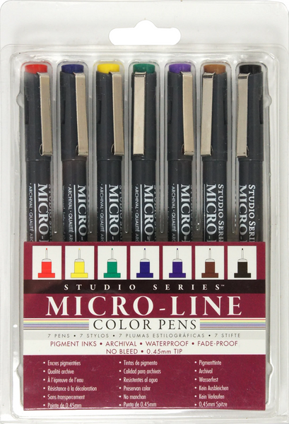 Micro-Line Color Pen Set