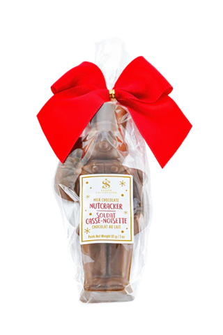 Solid Milk Chocolate Nutcracker