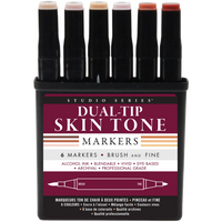 Professional Alcohol Markers Set Skin Tone