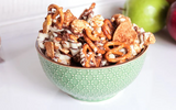 Apple Crisp Caramel Corn Crunch