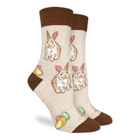 Good Luck Sock Women's Easter Bunny Eggs Socks