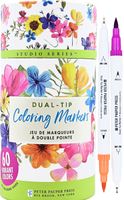 Dual-Tip Coloring Markers Set