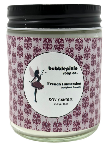 Soy Jar Candle French Immersion