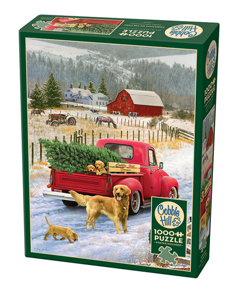 Christmas On The Farm 1000 Piece Puzzle