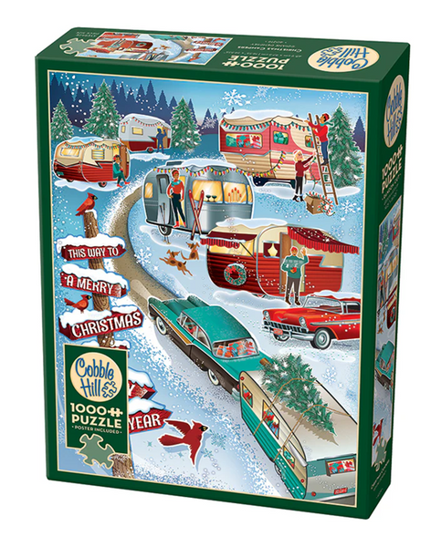 Christmas Campers 1000 Piece Puzzle