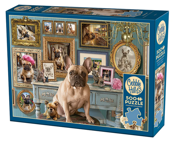 Frenchie 500 Piece Puzzle