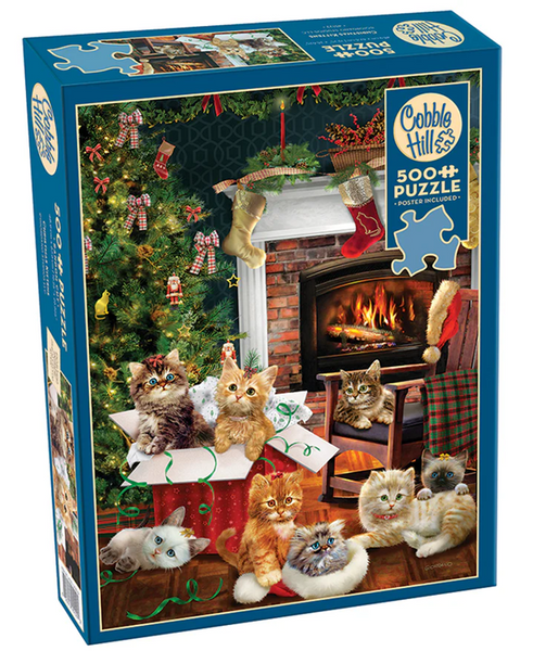 Christmas Kittens 500 Piece Puzzle