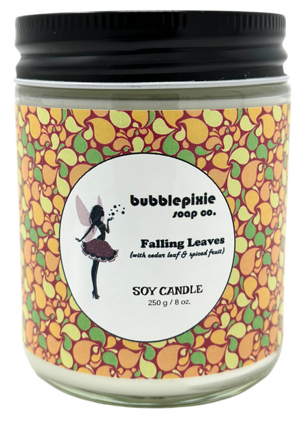 Soy Jar Candle Falling Leaves