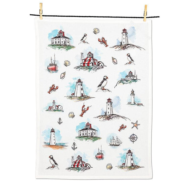 Coastal Icons Kitchen Towel