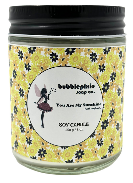 Soy Jar Candle You Are My Sunshine