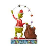 Jim Shore Figure Grinch Juggling Gifts Into Bag