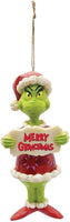 Jim Shore Ornament Merry Grinchmas