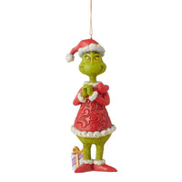 Jim Shore Ornament Grinch with Large Heart