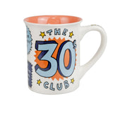 Greeting Card Mug 30th Birthday Club