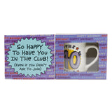 Greeting Card Mug 40th Birthday Club