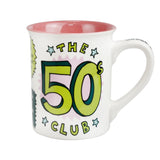 Greeting Card Mug 50th Birthday Club