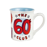 Greeting Card Mug 60th Birthday Club