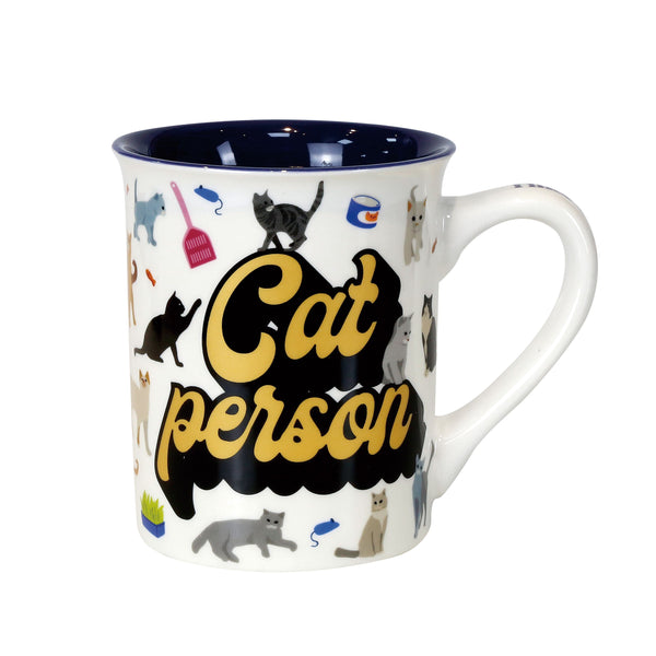 Cat Person Warning Mug