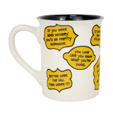 Greeting Card Mug Over The Hill