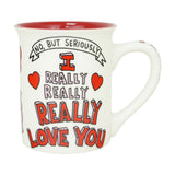 Greeting Card Mug I Love You
