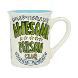 Greeting Card Mug Awesome Person
