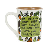 Greeting Card Mug Dad