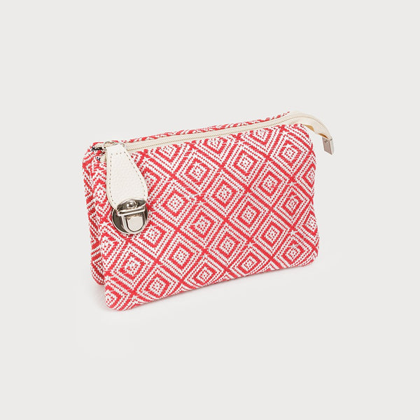 Kylie Crossbody Purse Diamond Red