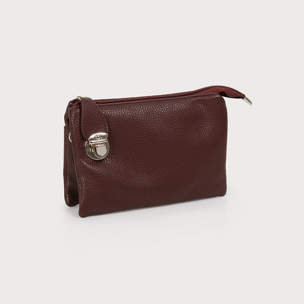 Kylie Crossbody Purse Brown